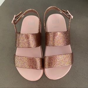 Mini Melissa Cosmic Sandal Glossy Pink Like new